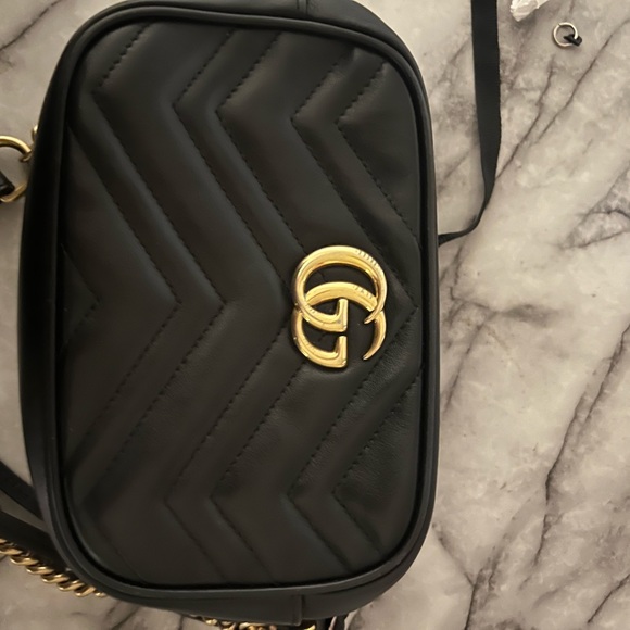 GUCCI MARMONT MALATESE MINI CROSSBODY - Picture 2 of 14